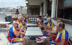 Réconfort à l'arrivée !