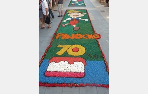 La fête des fleurs, un moment fort de la ville de Rosas.